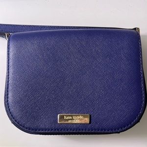 NWOT Kate Spade Small Navy Blue Purse